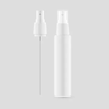 Spray bottle part vector Stock Illustration