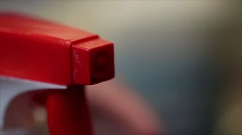 Spray Bottle Spraying Stock Footage 45880059
