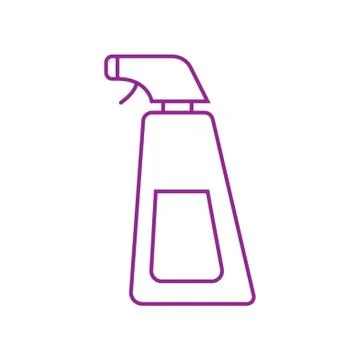 Spray bottle vector illustration Stockillustratie