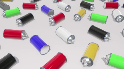 Spray Can Background Vídeos de archivo 168894203