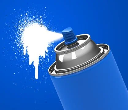 The spray can Stock Illustration