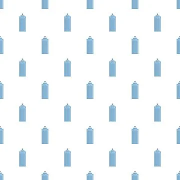 Spray can seamless pattern on white background 스톡 일러스트