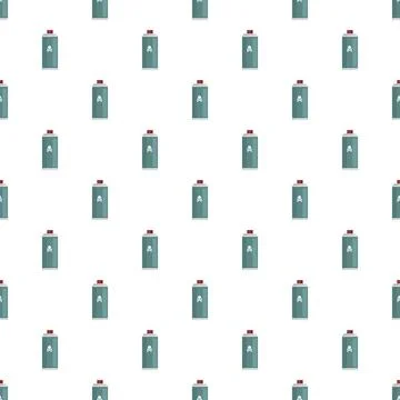 Spray cans with skull symbol repeating pattern Illustrazione stock