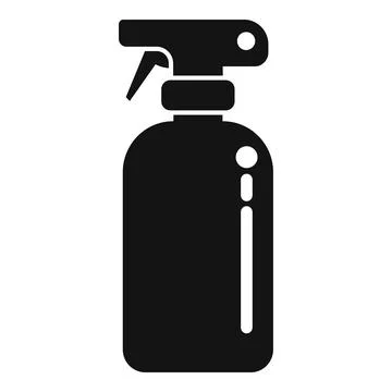 Spray cleaning icon simple vector. Hand atomizer Ilustración de archivo