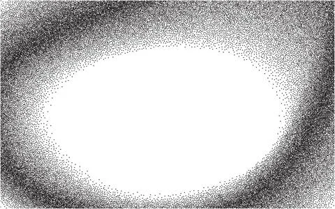 Spray Dot Grain Stippled Dotted Noise Background. Dirty Dust Sand Splattered イラスト素材