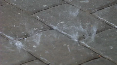 The spray from drops Video stock 47268468