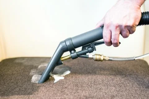 Spray extraction cleaner Stock Photos