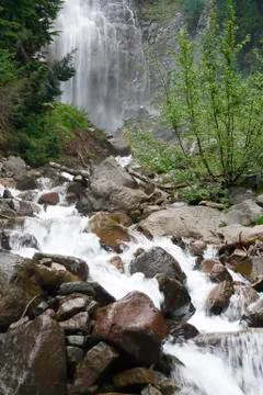 Spray Falls Stock Photos