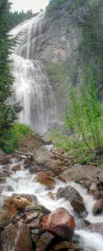 Spray Falls Stock Photos