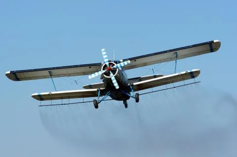 Spray flying Stock Photos