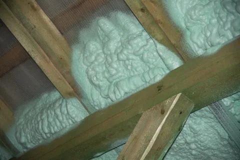 Spray Foam Insulation Stock Photos