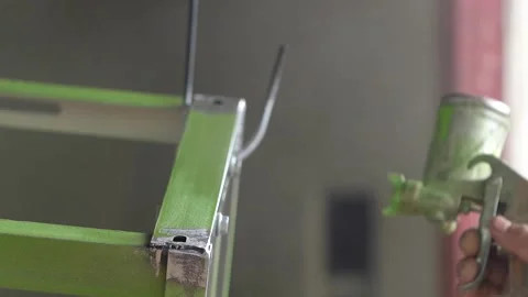 Spray gun Stock Footage 221880692