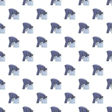 Spray gun pattern repeating for automotive paint background Stock Illustration