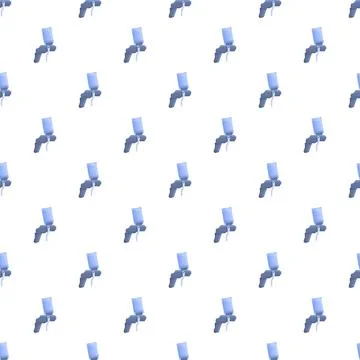 Spray gun tool repeating seamless pattern background Illustrazione stock