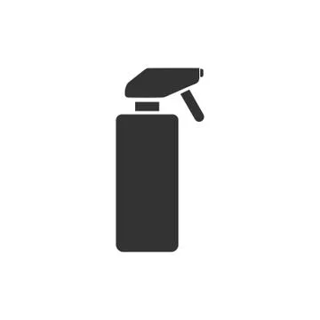 Spray icon flat Stock Illustration