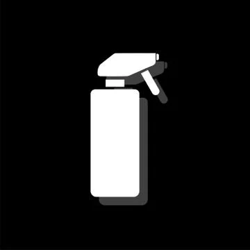 Spray icon flat Stock Illustration
