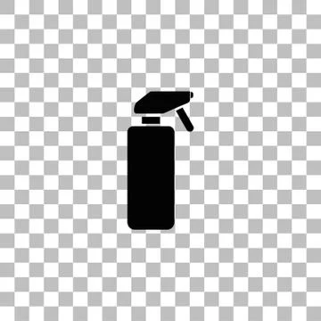Spray icon flat Stock Illustration