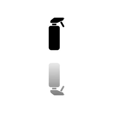Spray icon flat Stock Illustration