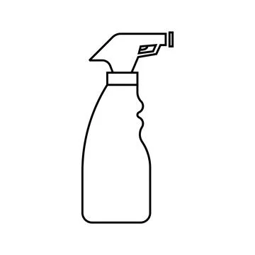 Spray icon, perfume vector 스톡 일러스트