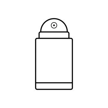 Spray icon, perfume vector Illustrazione stock