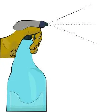 Spray Stock Illustration
