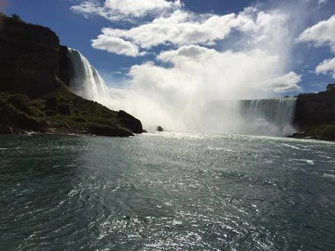 The Spray Of Niagara Falls Stock Photos