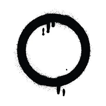 Spray Paint Abstract Vector Elements Stock Illustration