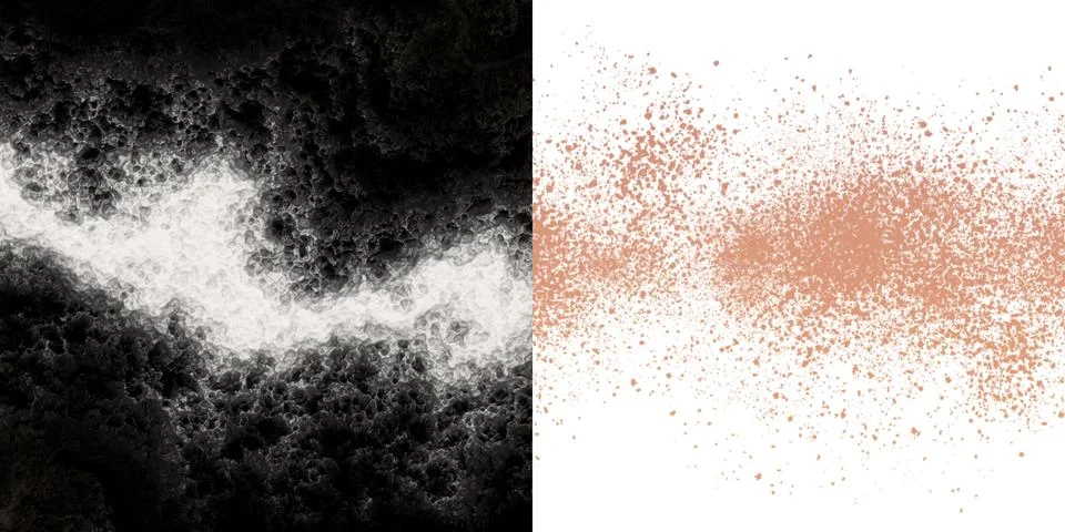 Spray paint background texture. Highly detailed vector texture. Compound pa.. Stock Illustration