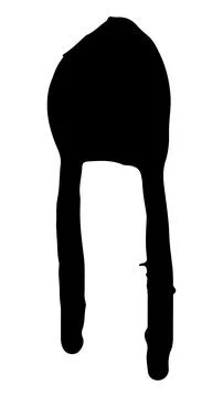 Spray paint brush, splatter patterns, texture, ink drop on vector. Stock Illustration