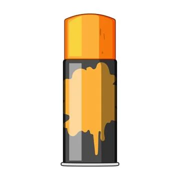 Spray paint can for creative street art Stock Illustration