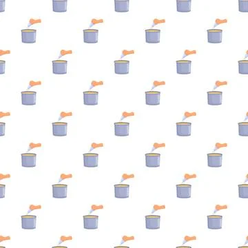 Spray paint can pattern creating seamless background design Stock Illustration