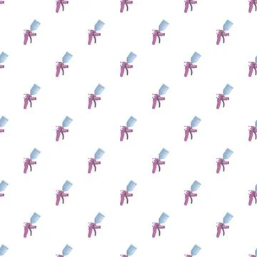 Spray paint gun pattern for automotive repair Stock Illustration