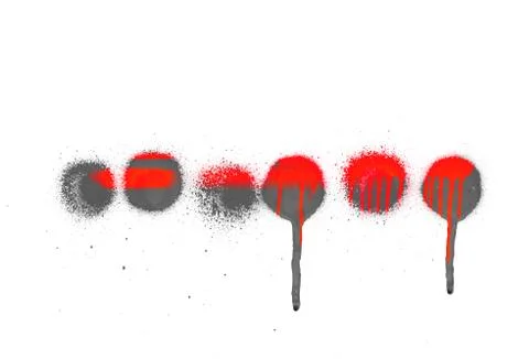 Spray paint shape banner or background イラスト素材
