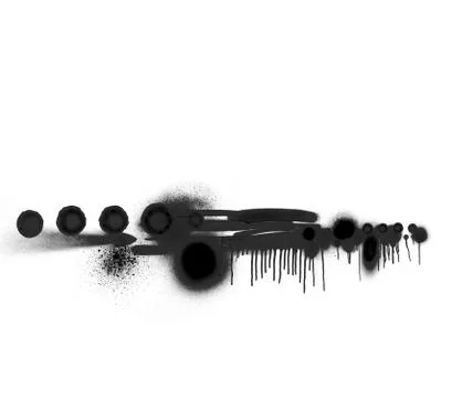 Spray paint shape banner or background イラスト素材