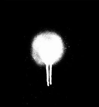 Spray paint shape resource Stock Illustration