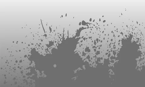 Spray painted on gradient color background. Stock Illustration