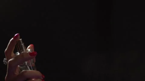 Spray perfume Stock Footage 41052536