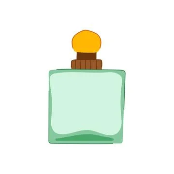 Spray perfume for men cartoon vector illustration Stock-Illustration