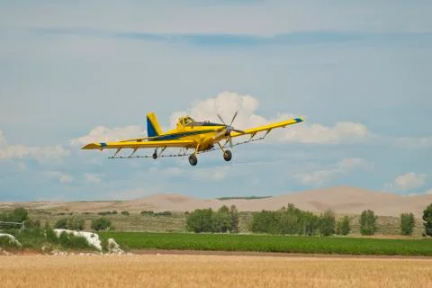 Spray Plane Foto stock