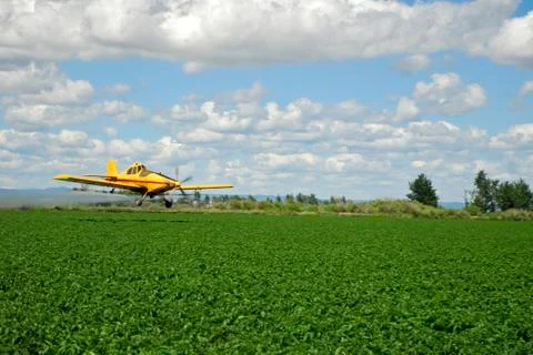 Spray Plane Stock-Fotos