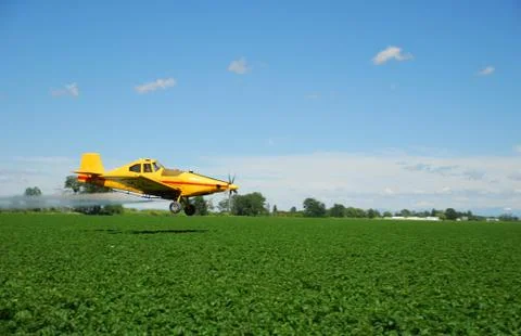 Spray Plane Stock Photos