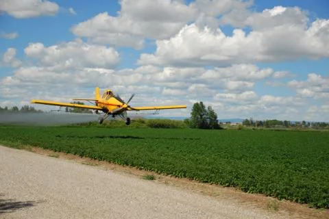 Spray Plane Stock Photos