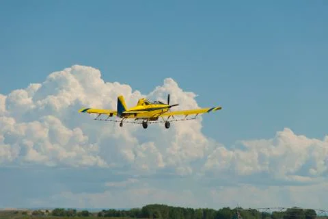 Spray Plane Stock Photos