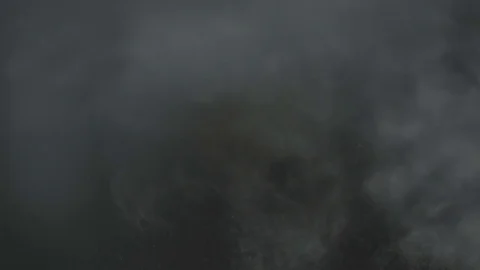 Spray smoke black background. Real time shoot Video stock 78276166