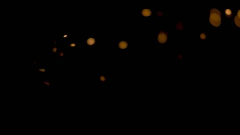 Spray of sparks on black background Stock Footage 121628976