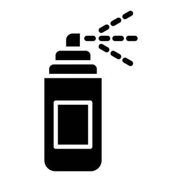 Spray Vector Icon Design Illustration Stock Illustration