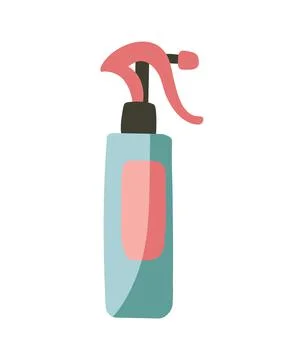 Spray. Vector illustration. Object isolated on white background, cartoon style Stock Illustration