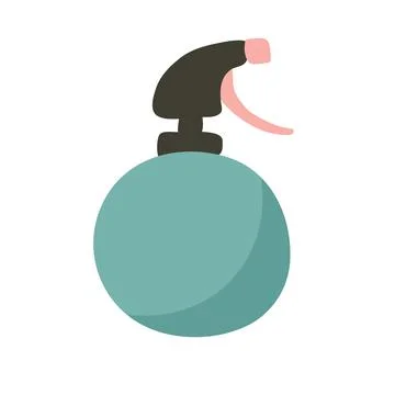 Spray. Vector illustration. Object isolated on white background, cartoon style Stock Illustration