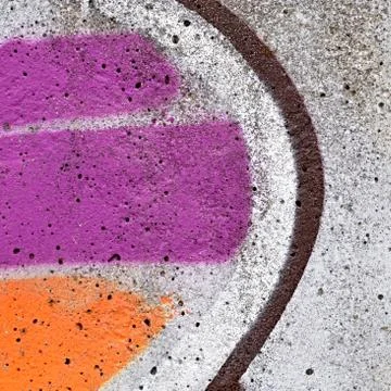 Sprayed concrete block Stock Photos