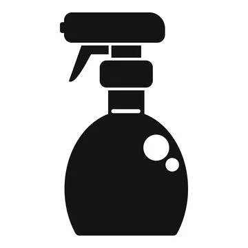 Sprayer bottle atomizer icon simple vector. Water gun Ilustración de archivo